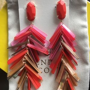 NWT Kendra Scott Red Justyne